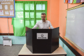 Presidential election run-off between centre-left candidate Orsi and ruling conservative coalition candidate Delgado, in Uruguay