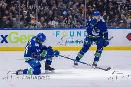 NHL: Colorado Avalanche at Vancouver Canucks