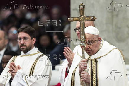 Pope Francis celebrates Holy Mass for Solemnity of the Epiphany of the Lord