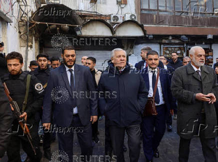 Italian FM Tajani visits Umayyad mosque in Damascus