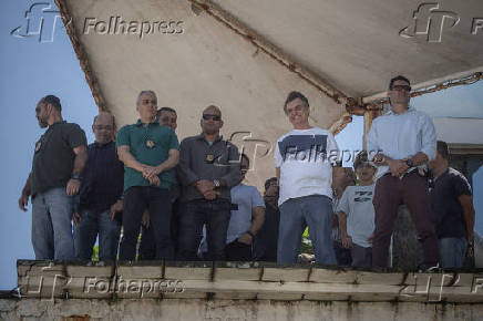 Jair Bolsonaro (PSL), assiste apresentao do grupo Esquadrilha do Cu no Rio