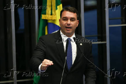 O senador Flvio Bolsonaro (PSL-RJ)