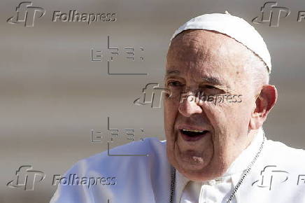 Pope Francis holds weekly general audience in Vatican City