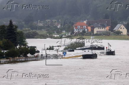 Flood alert in Saxony amid Elbe river's rising water level