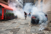 Protesto contra a privatizao da escolas em SP