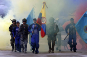 El presidente Gustavo Petro asiste al Centenario de la Fuerza Aeroespacial Colombiana