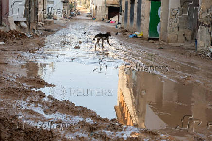 Aftermath of an Israeli raid in Jenin camp