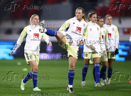 Women's World Cup - Women's European Qualifiers - Serbia v Sweden