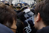 Protest in Seoul calling for the impeachment of South Korea's President Yoon