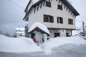 Heavy snow hits Abruzzo region, central Italy