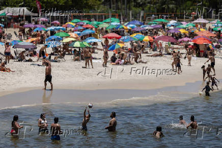 Praia do Flamengo no Rio de Janeiro