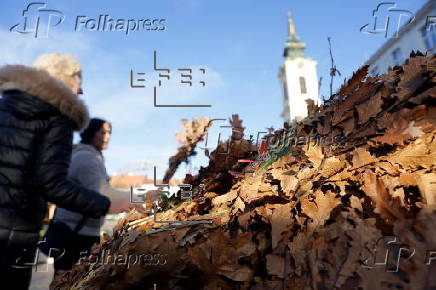 Orthodox Christmas preparations in Belgrade