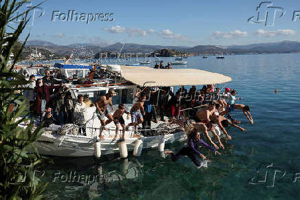 Epiphany day celebrations in the village of  Tolo