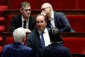 Questions to the government session at the National Assembly in Paris