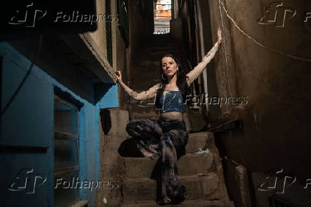Fefe Life na Ladeira dos Tabajaras, favela onde vive no Rio
