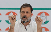FILE PHOTO: Rahul Gandhi, a senior leader of India's main opposition Congress party