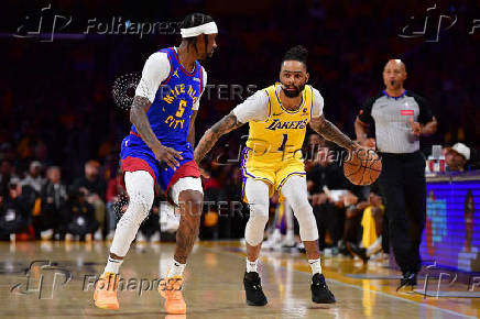 NBA: Playoffs-Denver Nuggets at Los Angeles Lakers