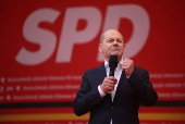 Social Democrats (SPD) election campaign kick-off for the European elections