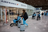 Argentinian Paralympics delegation leave Paris