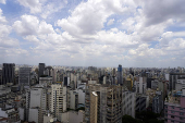 Tarde de sol na regio central de SP