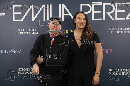 El cineasta Jacques Audiard y la actriz Karla Sofa Gascn presentan en Espaa la pelcula 'Emilia Prez'