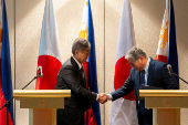 Japan Foreign Minister Takeshi Iwaya in Philippines