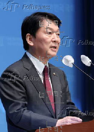 South Korean ruling party lawmaker Ahn speaks in Seoul