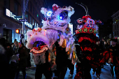 Lunar New Year celebration in New York City's Chinatown