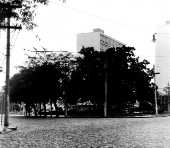 1957Vista da Praa Vilaboim no bairro