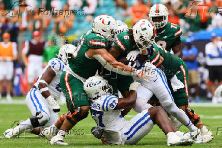 NCAA Football: Duke at Miami