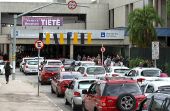 Motoristas enfrentam lentido no acesso para a rodoviria do Tiet