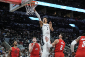 NBA: Portland Trail Blazers at San Antonio Spurs