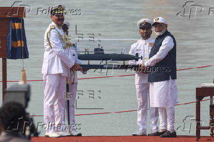 Three Indian Navy warships commissioned in Mumbai