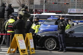 South Korea's impeached President Yoon Suk Yeol arrives for court