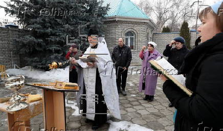 Epiphany celebration in Kyrgyzstan