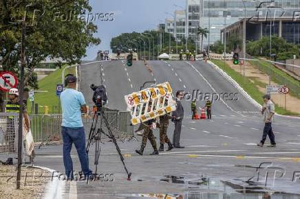 Ensaio geral para a posse do presidente Lula