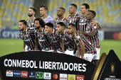 Partida entre Fluminense X Cerro Porteo vlida pela Taa Libertadores 2024.