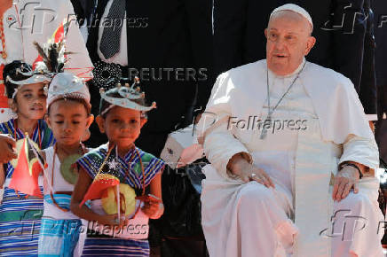 Pope Francis visits Dili