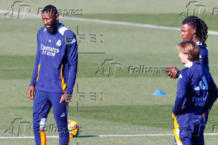 Entrenamiento del Real Madrid