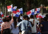 25th anniversary Ceremony on the day the U.S. ceded control of the Panama Canal to Panama