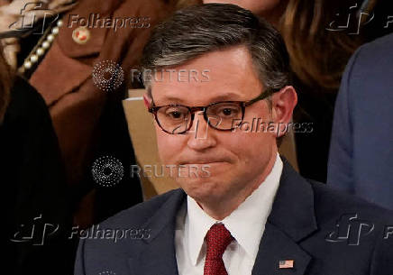 U.S. representatives gather to vote for their new Speaker of the House on the first day of the new Congress at the U.S. Capitol in Washington