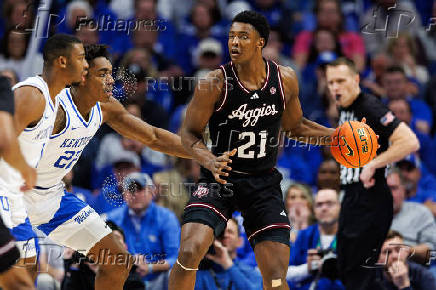 NCAA Basketball: Texas A&M at Kentucky