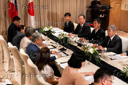 Japanese Foreign Minister Takeshi Iwaya in Philippines