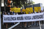 Manifestao por bairros mais seguro da zona sul de SP