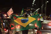 Apoiadores comemoram a vitria de Jair Bolsonaro nas eleies