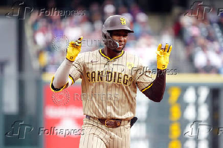 MLB: San Diego Padres at Colorado Rockies