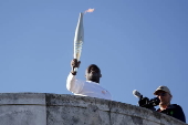 Olympic Flame starts its journey through France in Marseille