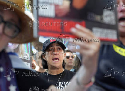 Pro-Israel rally nearly one year after Hamas' October 7 attack, in New York City