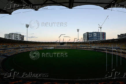 A view of the Brisbane Cricket Ground