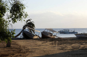 Marsa Alam off Egypt's Red Sea coast, one day after a tourist boat capsized in the area